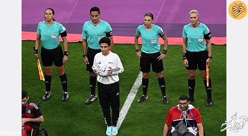 (تصاویر) اولین قضاوت داوران زن در جام جهانی قطر